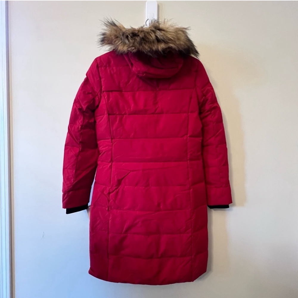 Atelier Noir X-Small Red Parka Coat - Picture 3 of 10